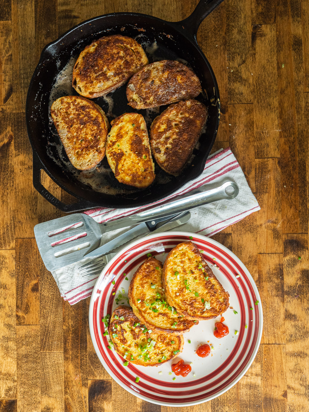 Salt and Pepper French Toast