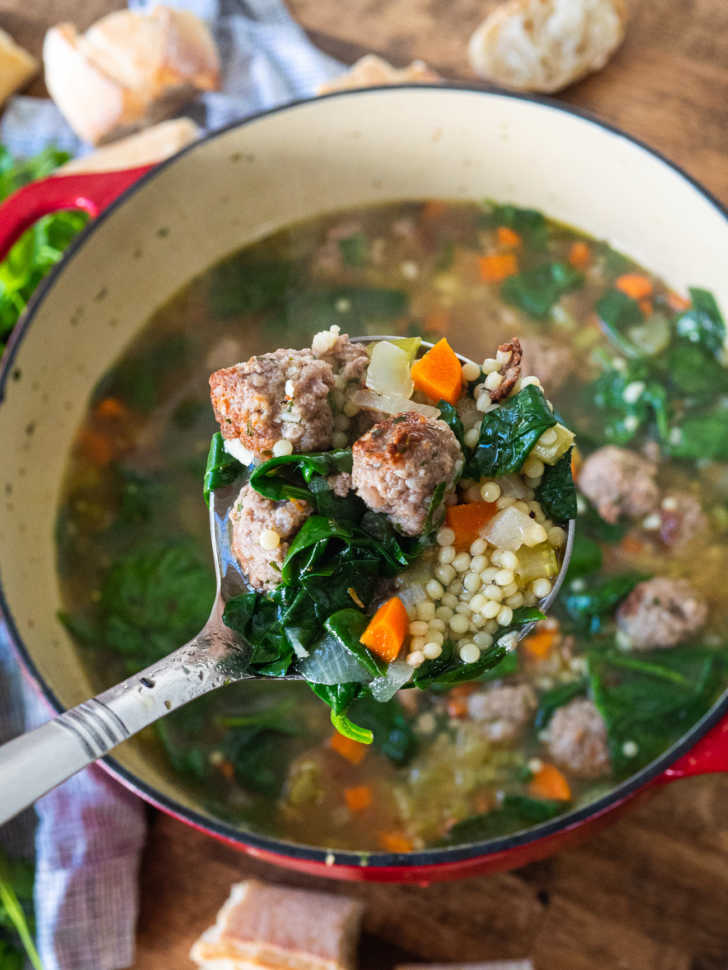 One-Pot Italian Wedding Soup | 12 Tomatoes