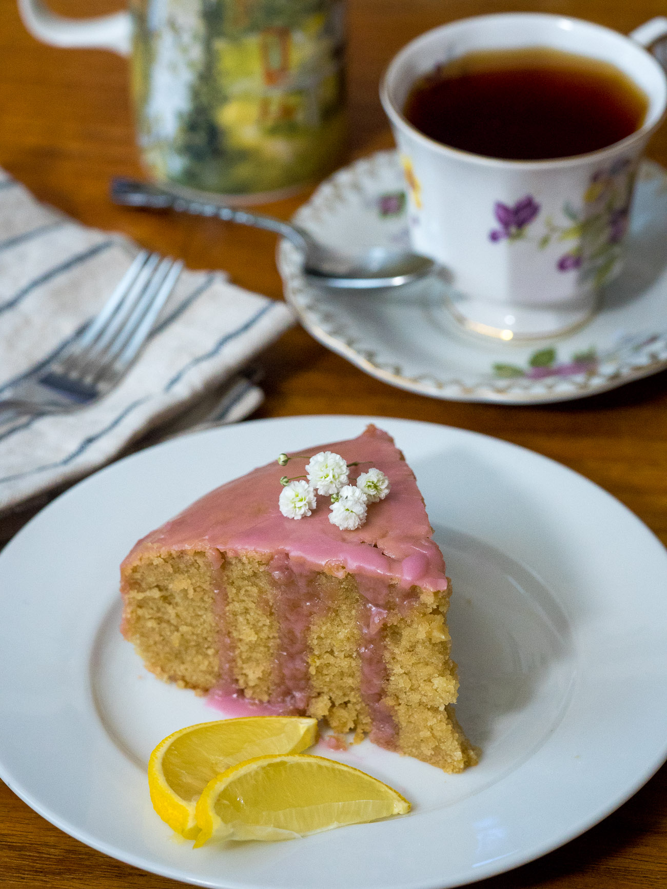 Earl Grey Tea Cake Roll - Substitute with Any Tea - Indulge With Mimi