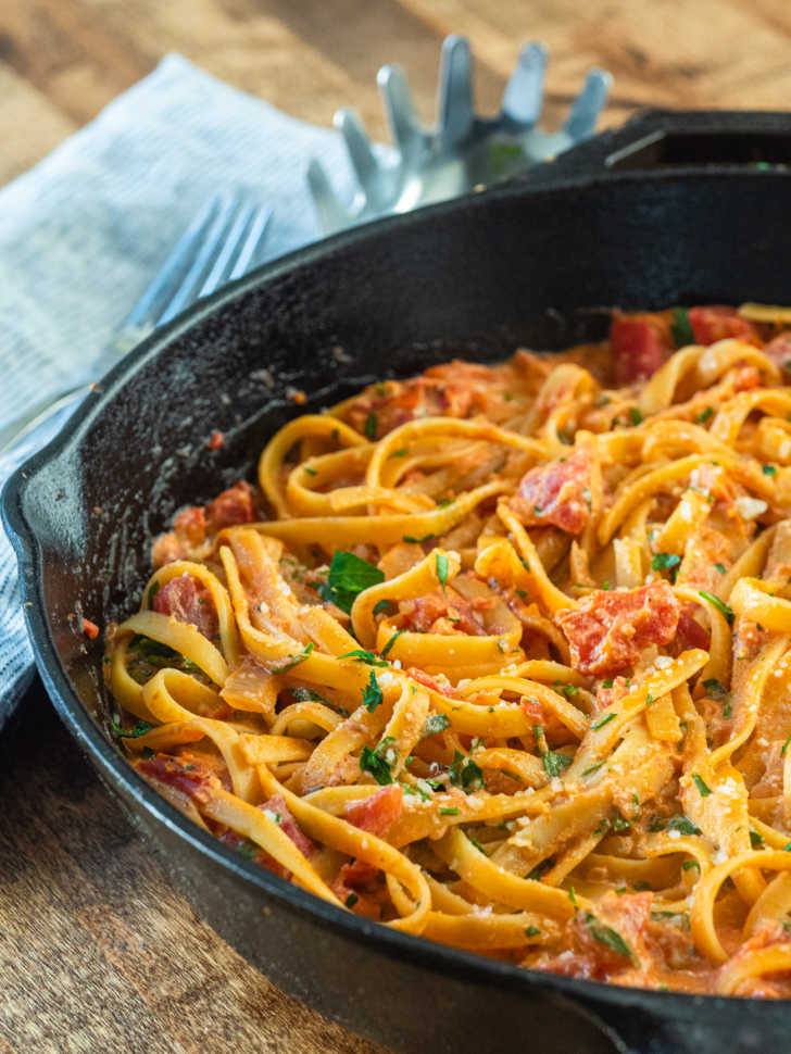 Fettuccine Romano | 12 Tomatoes