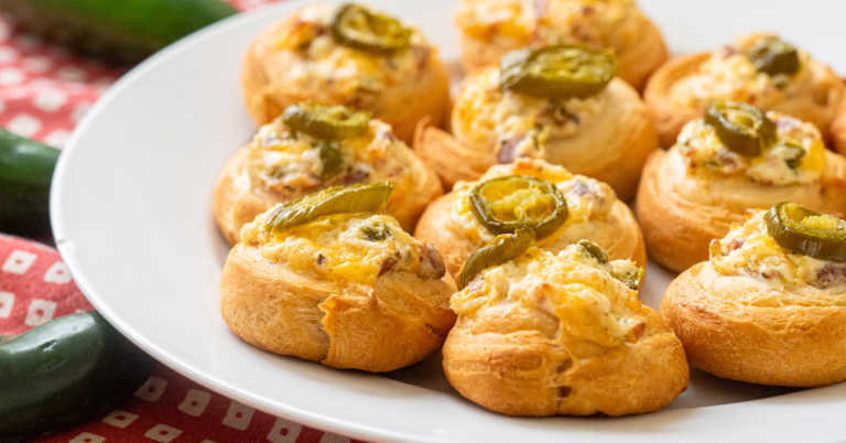 Jalapeño Popper Crescent Bites