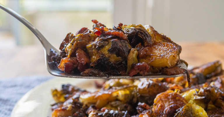 Balsamic Bacon Brussels Sprouts
