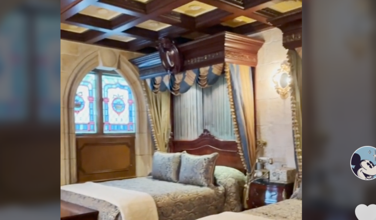 Disney Revealed A Rare Glimpse Into Cinderella’s Castle Suite