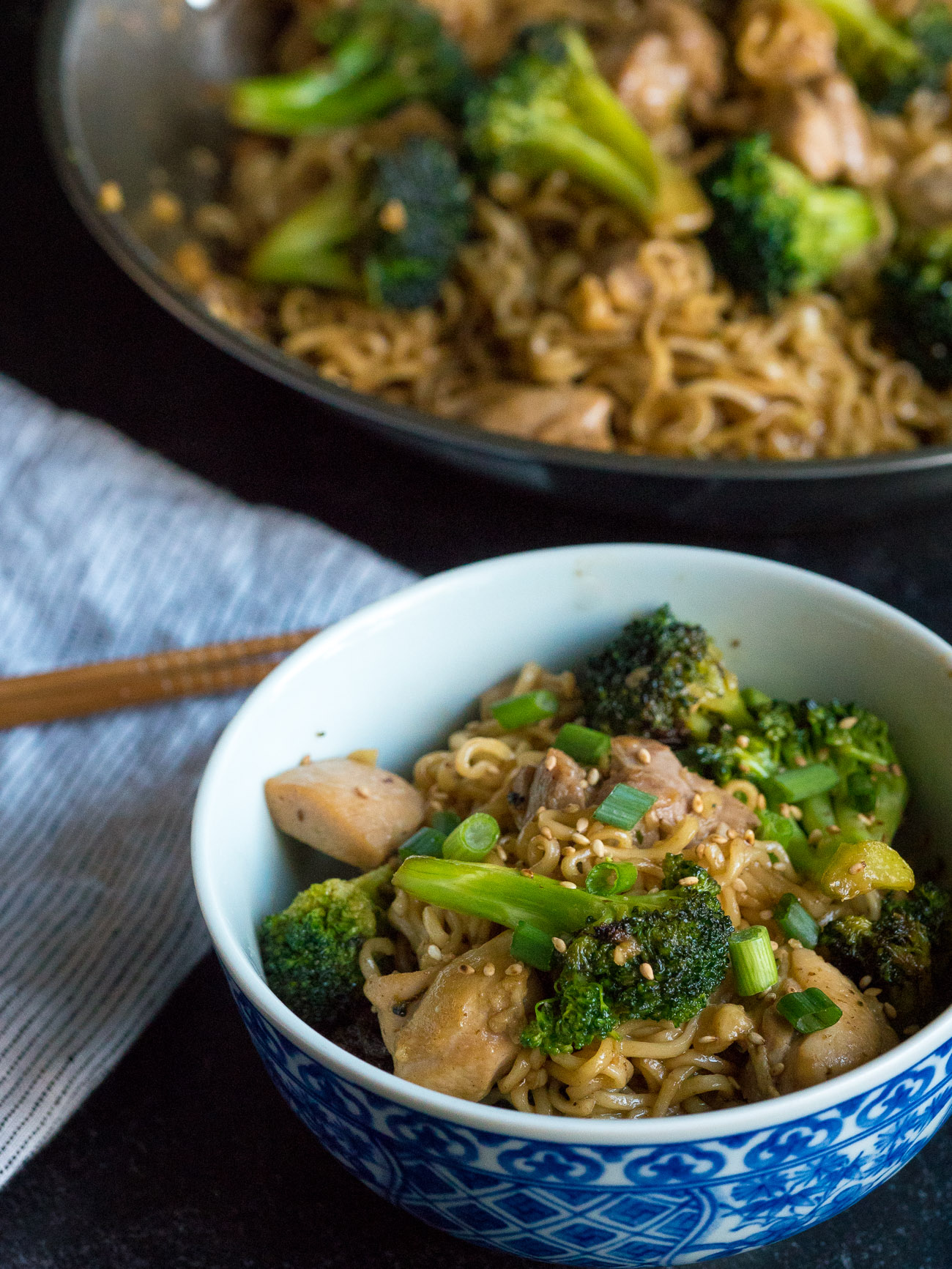 20-minute Chicken Ramen Stir-Fry