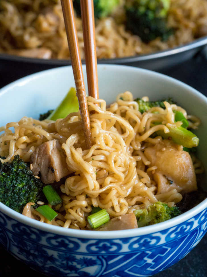 20-minute Chicken Ramen Stir-Fry