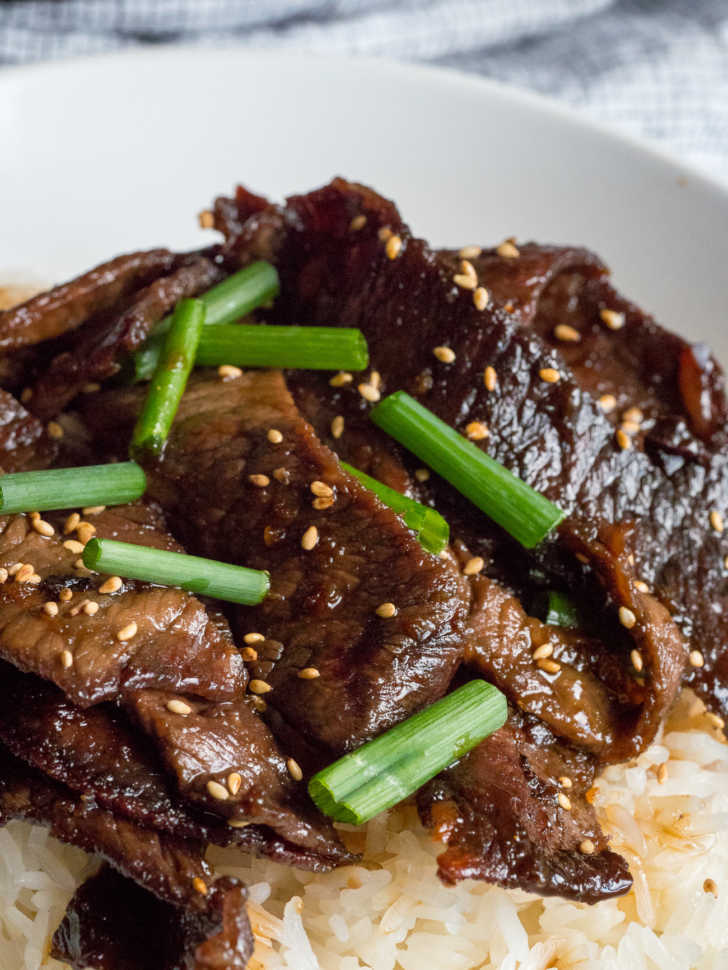 Copycat PF Chang's Mongolian Beef | 12 Tomatoes