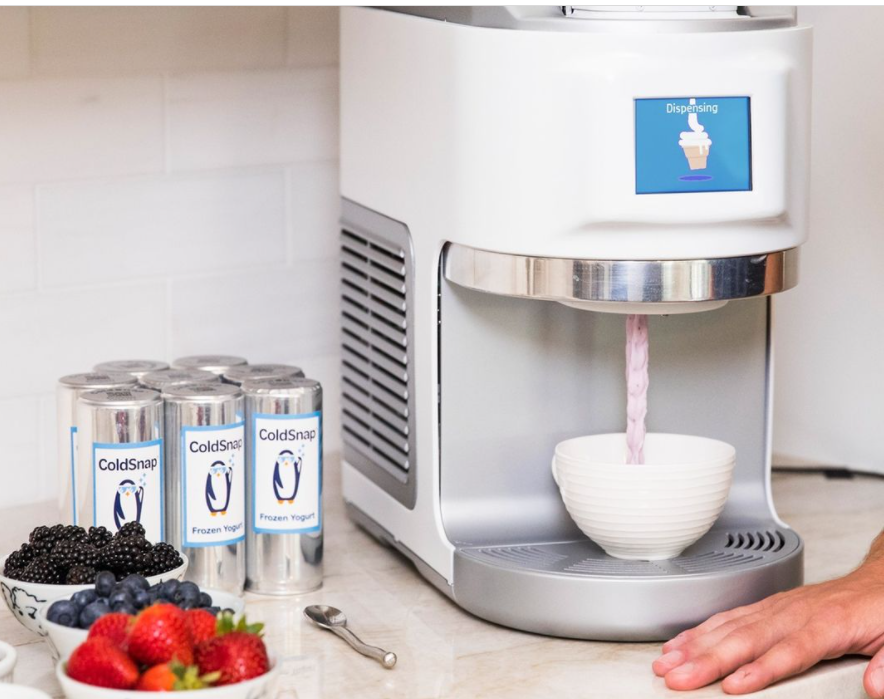 Dad Creates World s First Keurig Like Ice Cream Dispenser 12