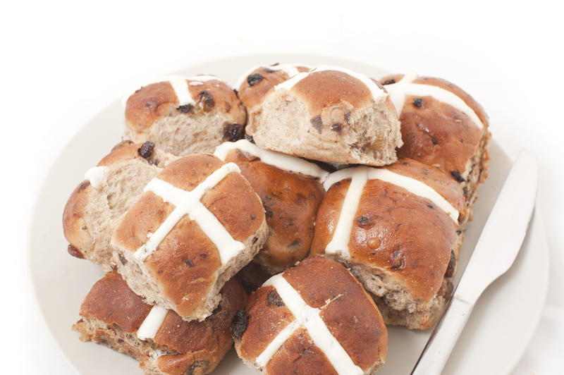 Fresh Hot Cross Buns