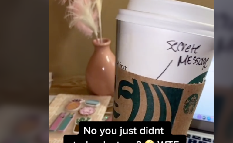 Starbucks Barista Leaves Flirty Secret Message On Customer’s Cup