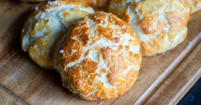 Pretzel Top Biscuits