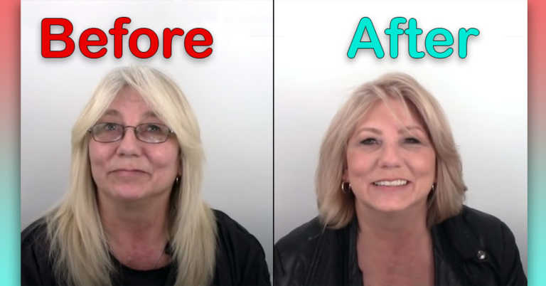 Woman Who’s Had The Same Haircut For Forty Years Gets A Makeover!