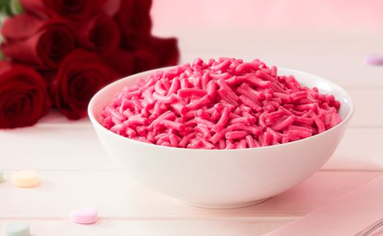 Kraft Launches Pink Candy-Flavored Mac & Cheese For Valentine’s Day