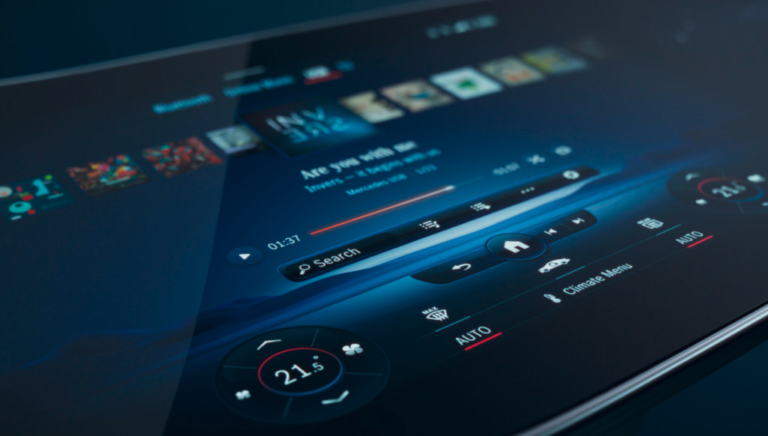 Mercedes-Benz Shows Off Their New Car With A Built-In ‘Hyperscreen’