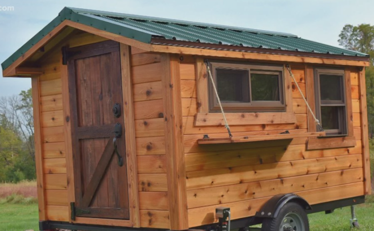 How A Woman Turned A Bobby Pin Into A Tiny House By Trading Up