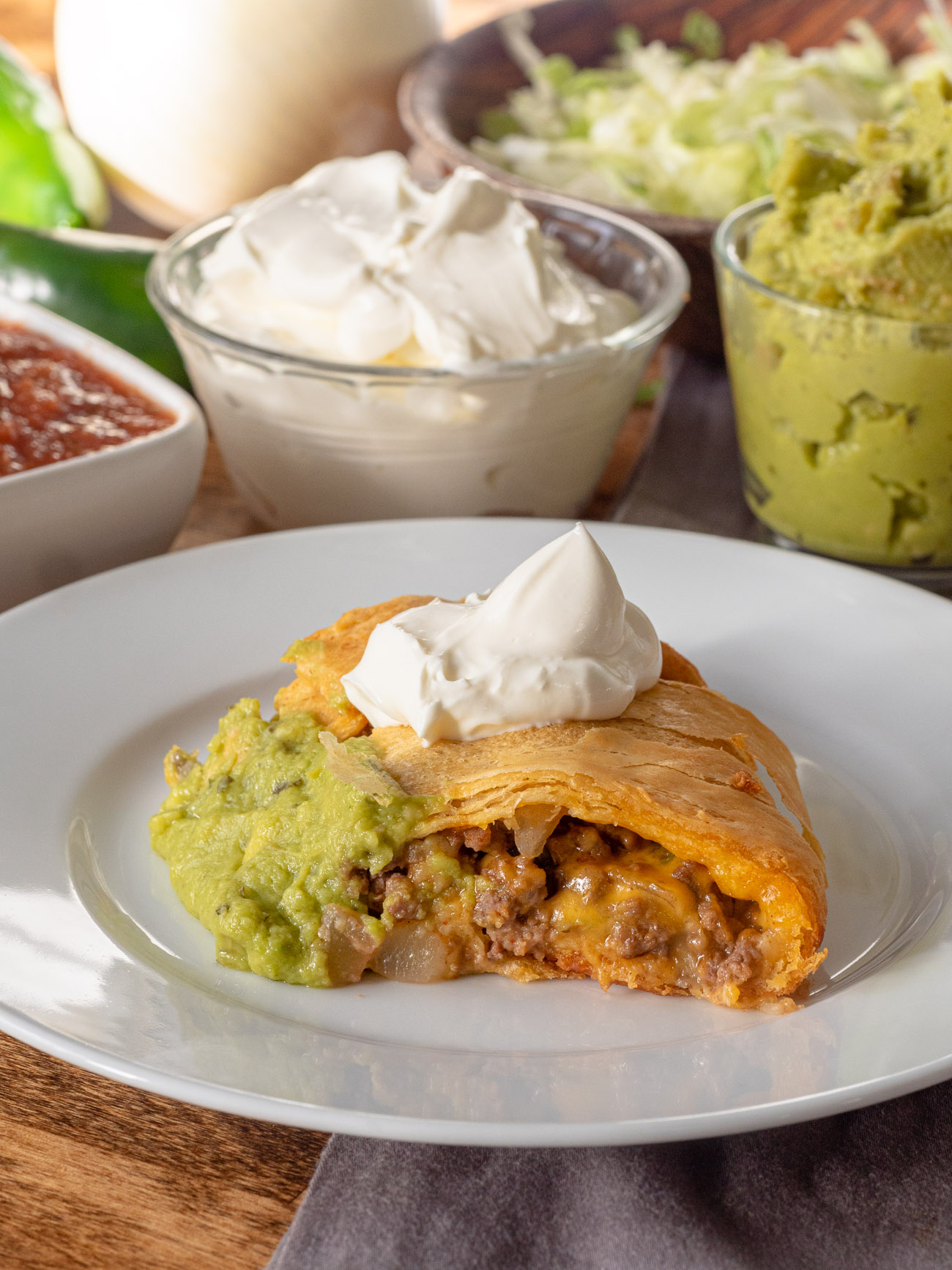 Taco Crescent Roll Ring