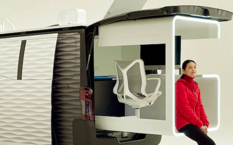 Take Your Work On The Go With This Mobile Office Pod