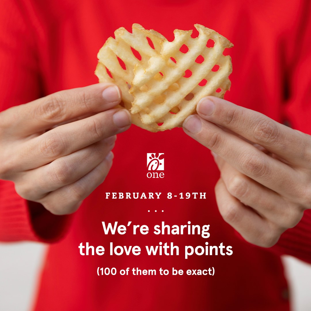 ChickFilA Has HeartShaped Trays Of Nuggets For Valentine’s Day 12