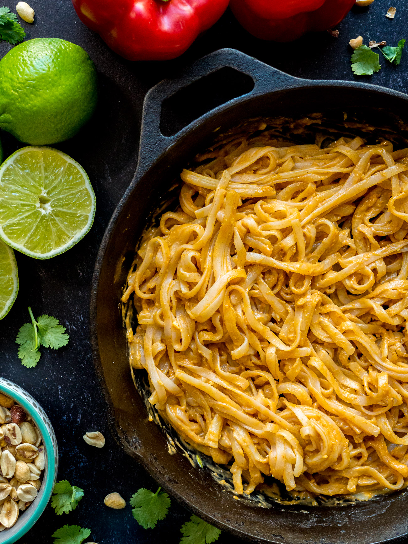 10-Minute Peanut Thai Noodles-image