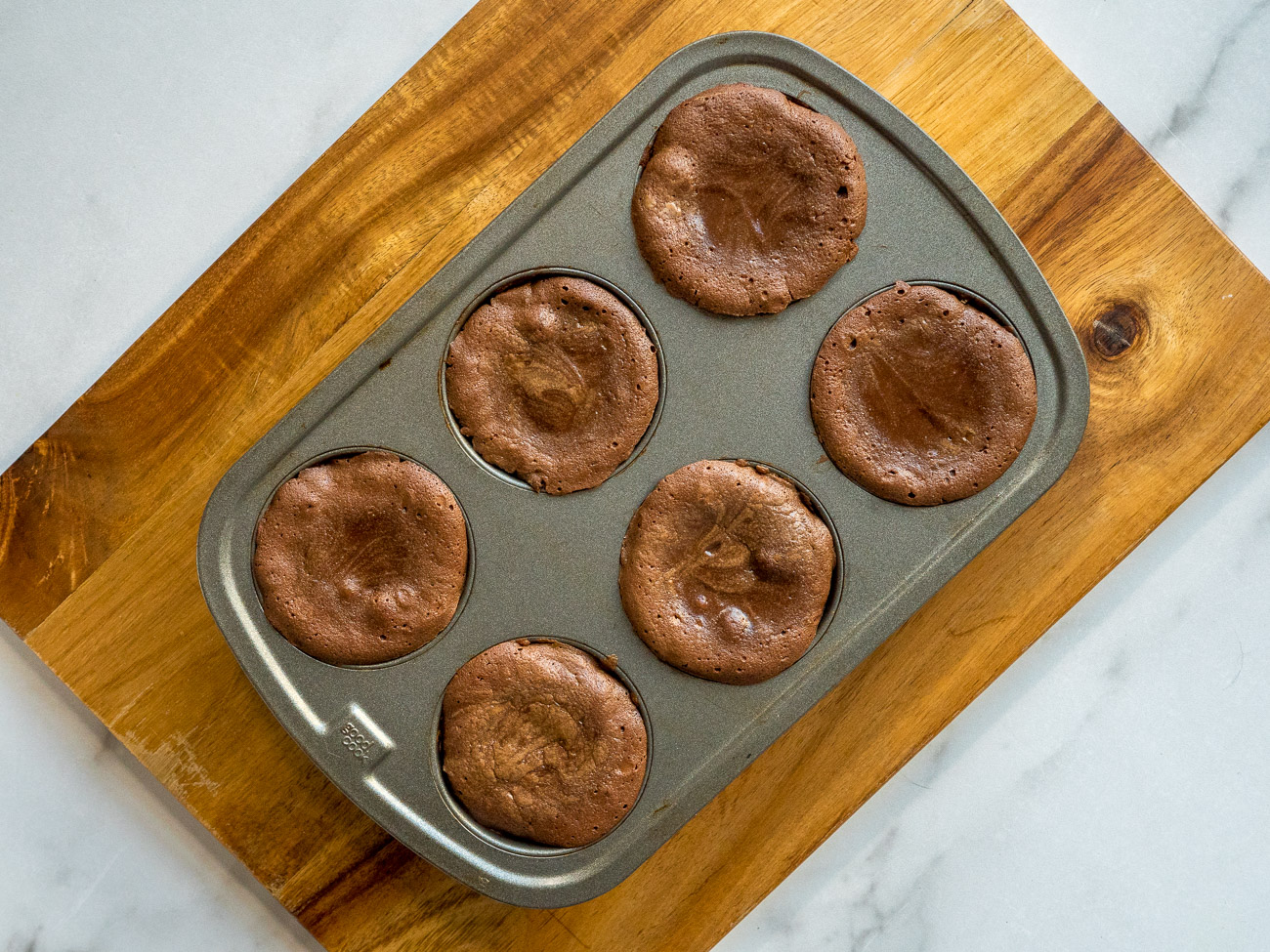 Muffin Tin Chocolate Lava Cakes