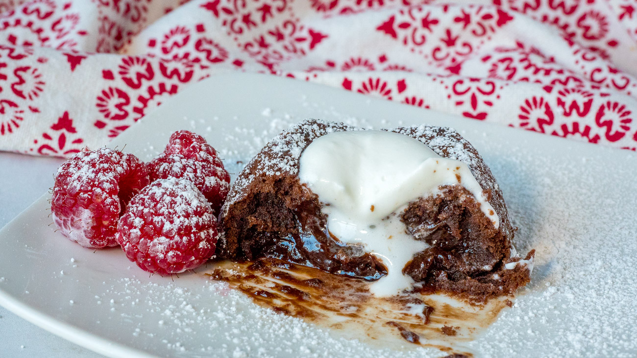 Muffin Tin Chocolate Lava Cakes