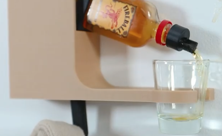 This Coat Hook Pours A Shot Every Time You Hang Your Coat