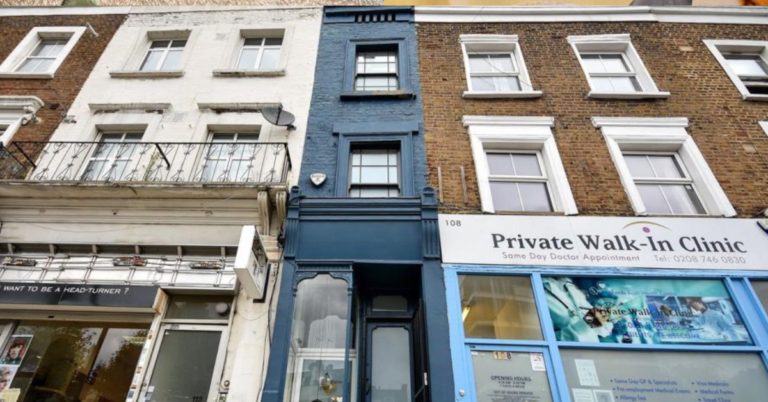 Take A Tour Of The ‘Thinnest House’ In London