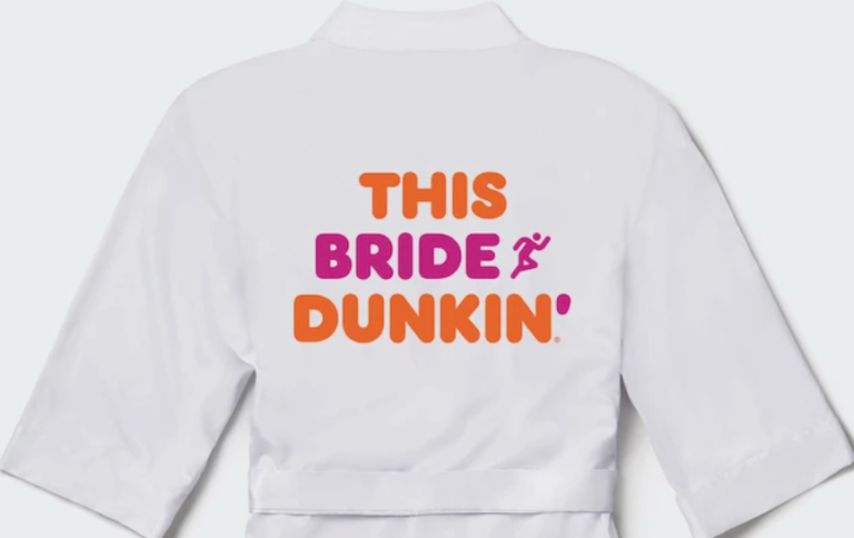 Dunkin’ Donuts Now Sells Wedding Merch For Die-Hard Fans