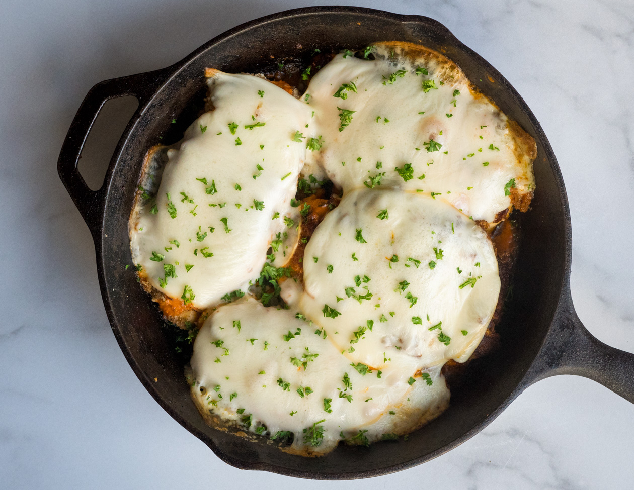 Buffalo Chicken Parmesan 12 Tomatoes