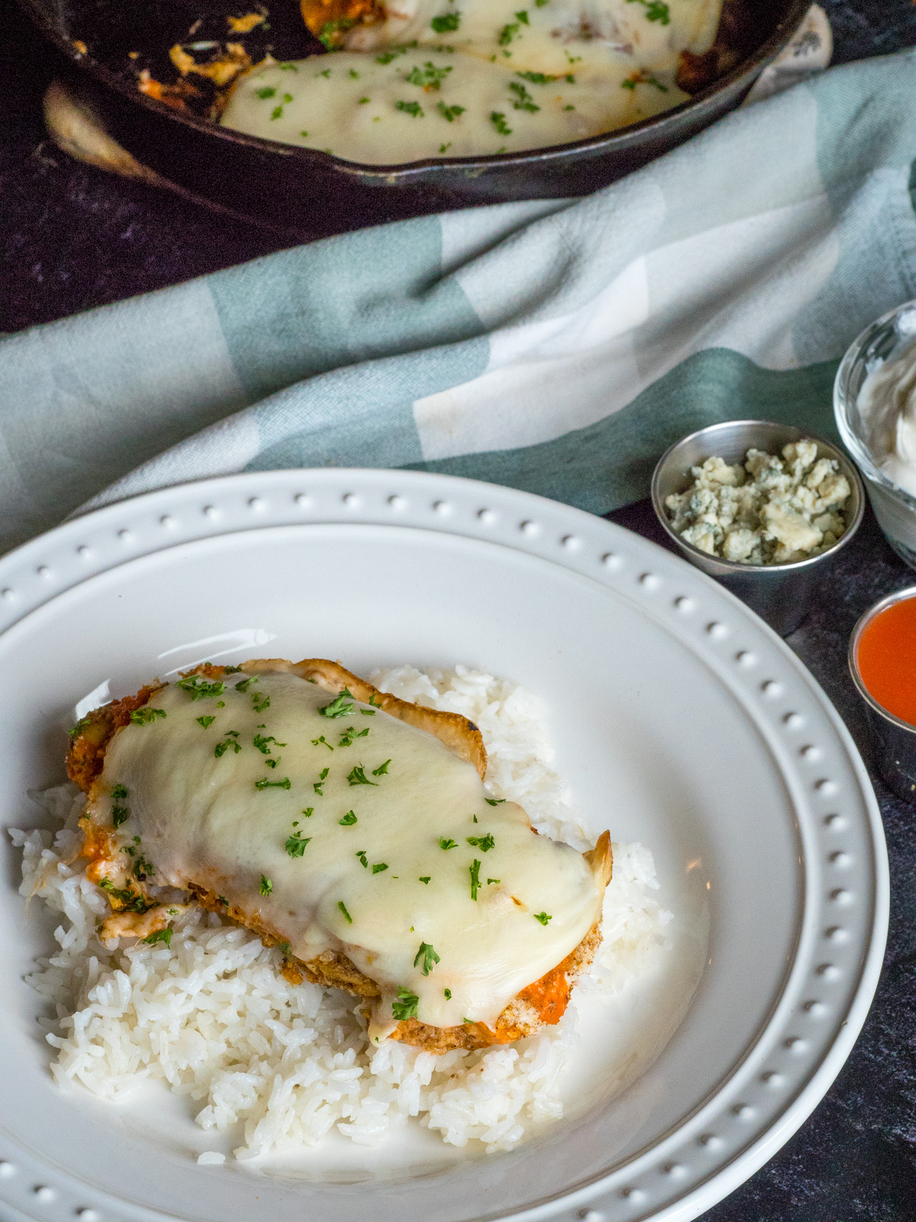 Buffalo Chicken Parmesan