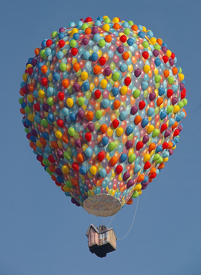 How Many Balloons Would It Take To Lift The House From Up 12