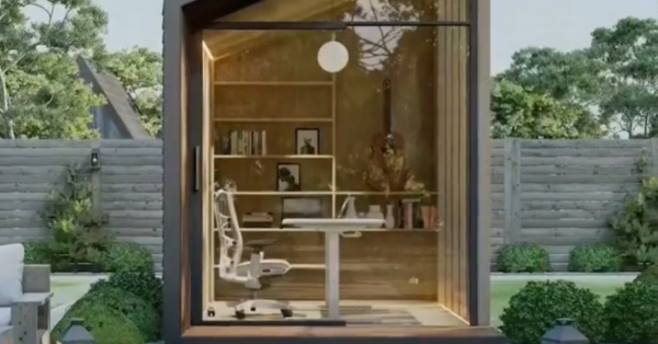 These ‘Zen Work Pods’ That Allows You To Comfortably Work In Your Backyard