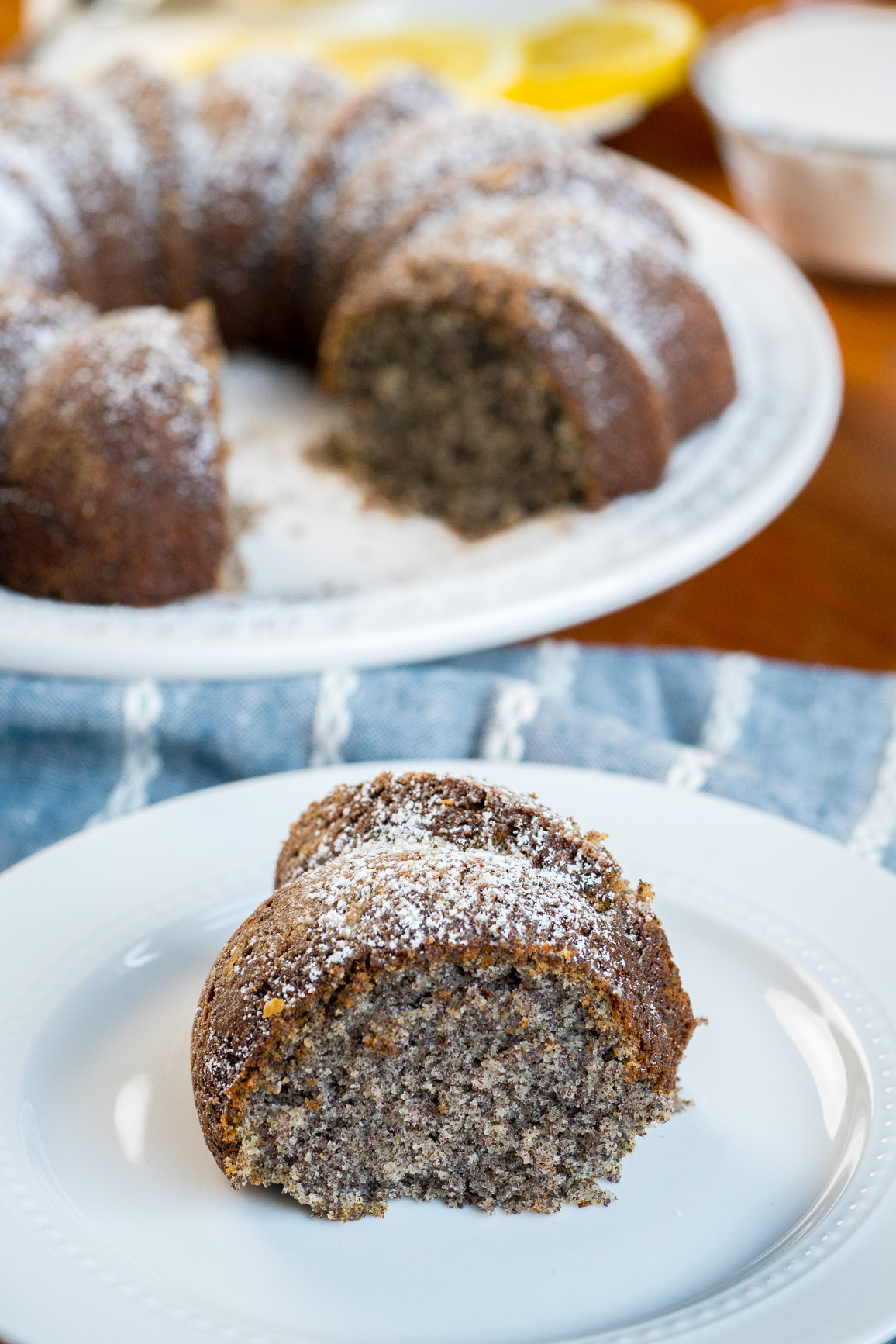 Czech Poppy Seed Cake