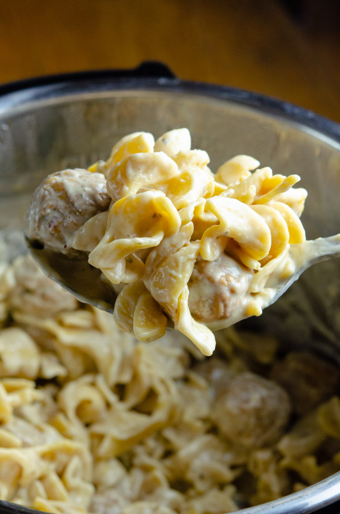 Instant Pot Swedish Meatballs and Noodles {VIDEO} - The Recipe Rebel