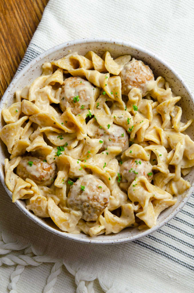 Instant Pot Swedish Meatballs and Noodles | 12 Tomatoes