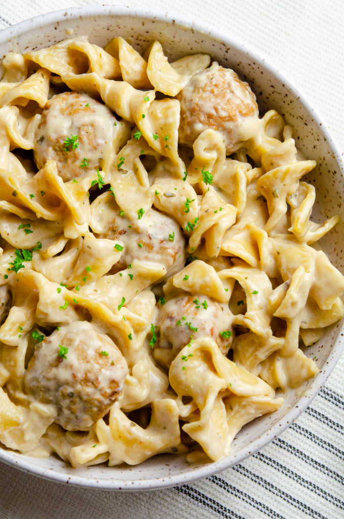 Instant Pot Swedish Meatballs and Noodles | 12 Tomatoes