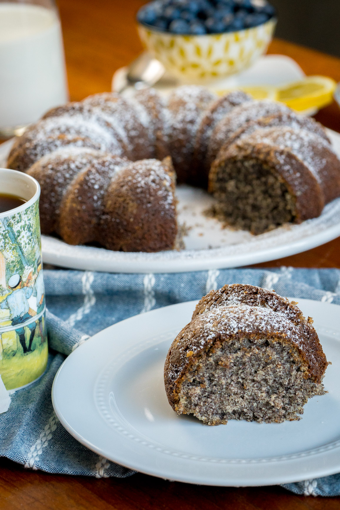 Czech Poppy Seed Cake