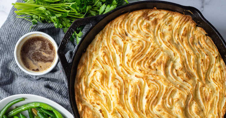 Salisbury Steak Shepherd’s Pie