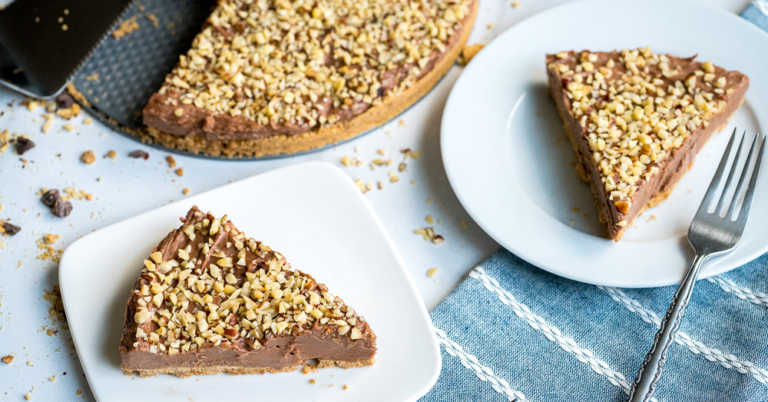 No-Bake Nutella Cheesecake