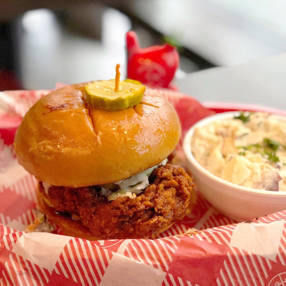 Hattie Bs Hot Chicken Sandwich