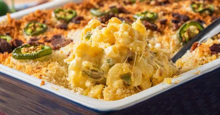 Jalapeño Popper Mac and Cheese