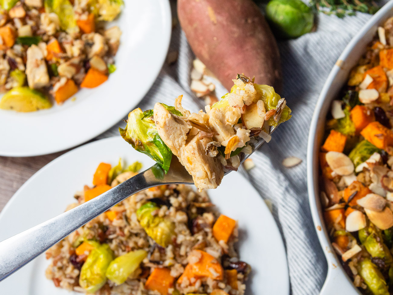 Chicken Sweet Potato Bake