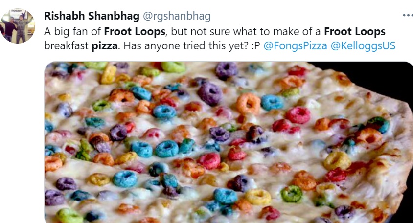 No One Asked for a Froot Loops Pizza But Here We Are - Nerdist