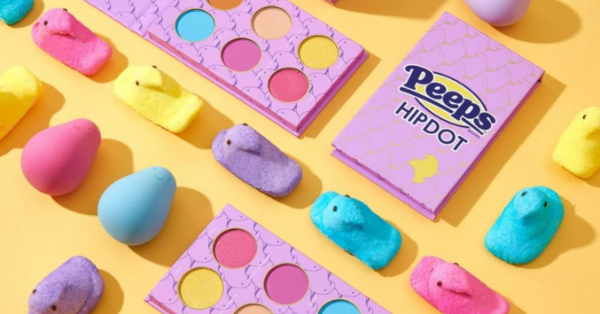 Peeps And Hip Dot Just Released A Peeps-Inspired Makeup Line