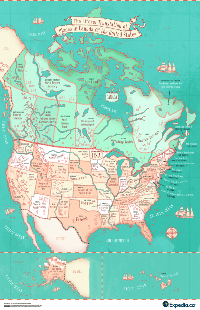 this map shows the meaning behind every state name 12 tomatoes