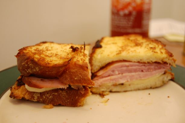 Ham Sandwich French Toast