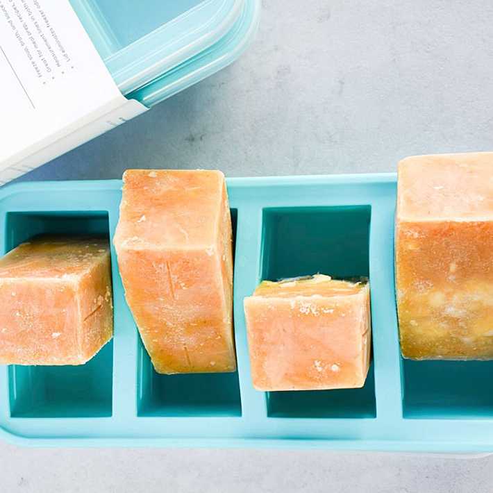 Souper Cubes, Kitchen, Nwt Souper Cubes 4 Cup Individual Freezing Tray  With Lid