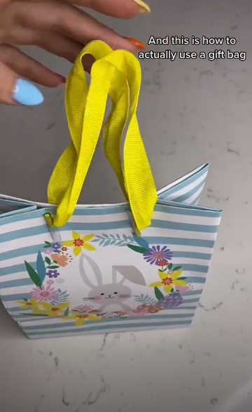 How to Close a Gift Bag Without Tape