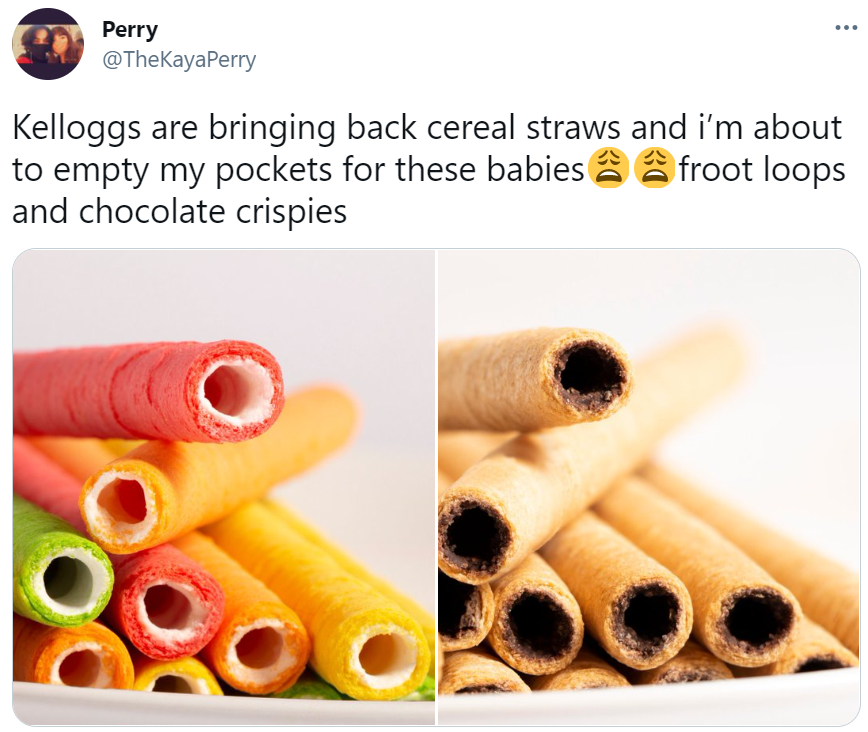 Froot Loops Cereal Straws