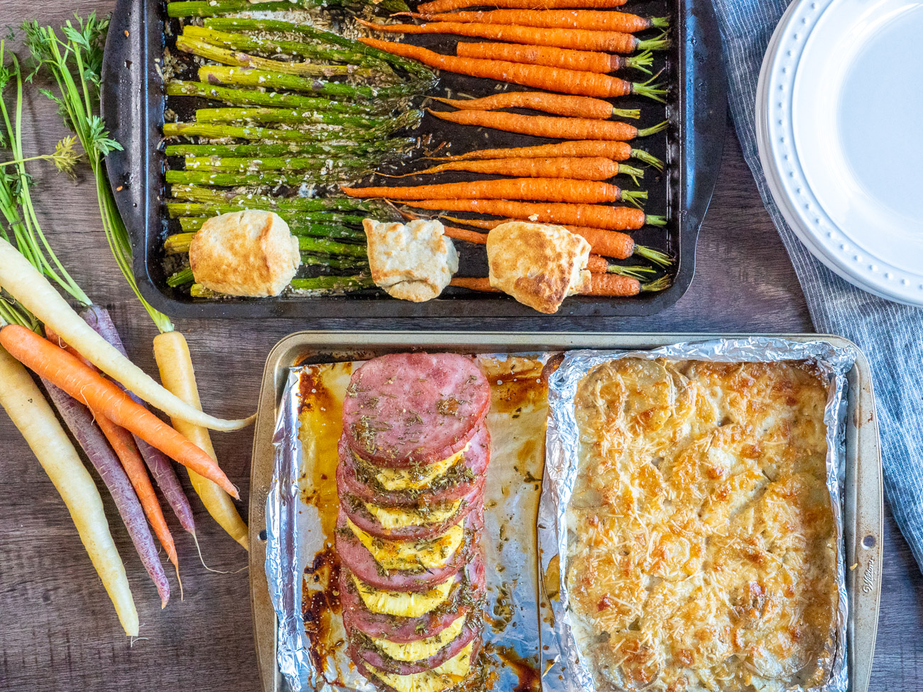 Sheet Pan Easter Dinner - Spoonful of Flavor