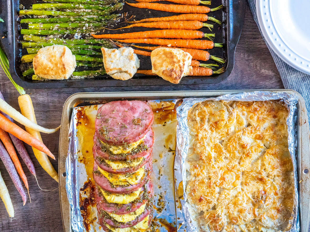 Sheet Pan Easter Dinner - Spoonful of Flavor